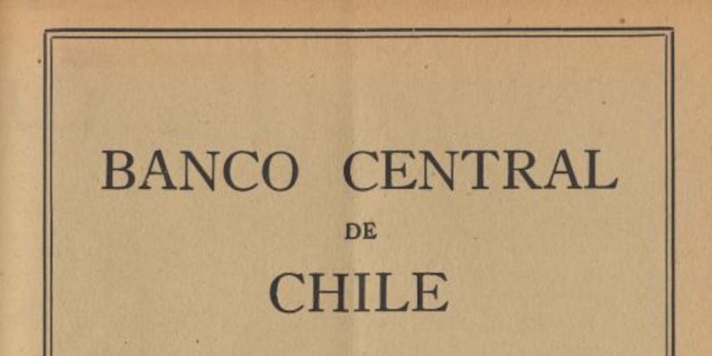 El Banco Central de Chile cumple veinte años