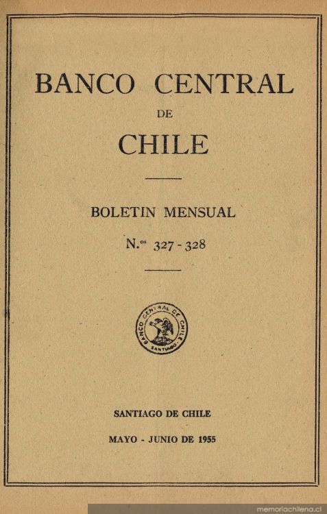 Exposición del Directorio del Banco Central de Chile relacionada con la situación económica y financiera del país