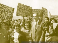 Eduardo Frei en Coyhaique, 1970