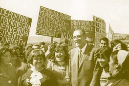 Eduardo Frei en Coyhaique, 1970