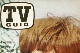 TV. Guía : año 1, n° 1, 20 de agosto de 1965