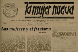 Programa del Movimiento Pro Emancipación de las Mujeres