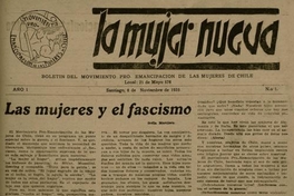 Manifiesto del comité ejecutivo nacional del MEMCH