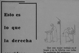 Esto es lo que la derecha considera que no tiene importancia