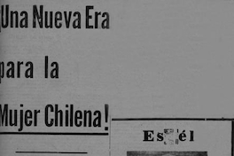 Una nueva era para la mujer chilena