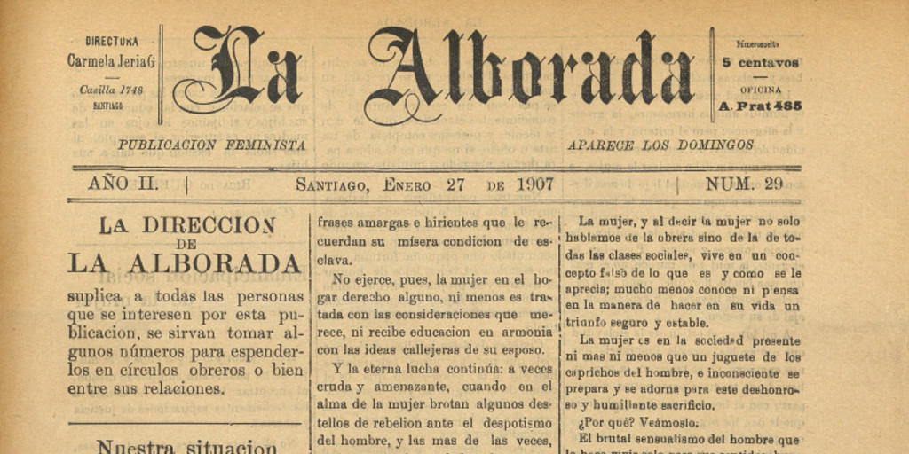 Nuestra situación