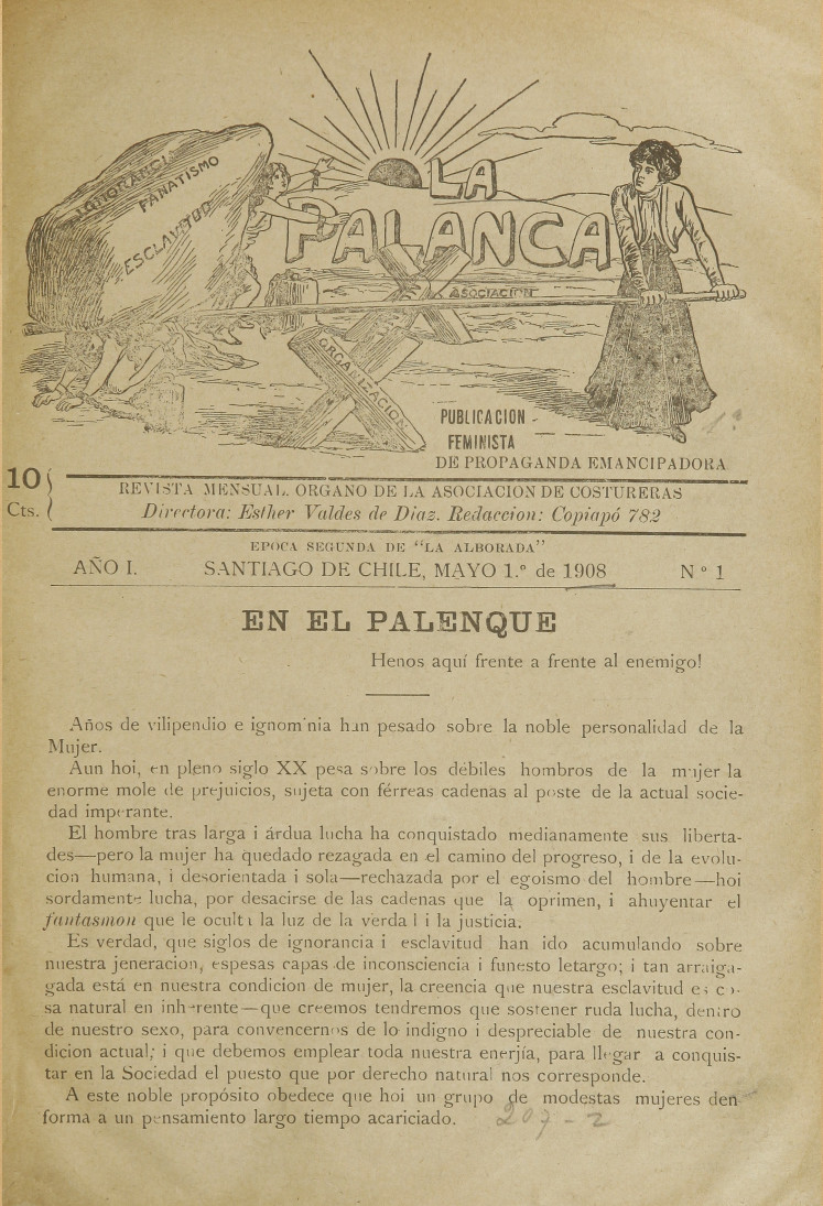 En el Palenque : ¡Henos aquí frente al enemigo!