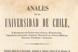 Apuntes de la historia de la enseñanza médica en Chile