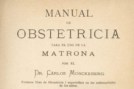 Leyes, decretos i reglamentos concernientes a la profesión de la matrona