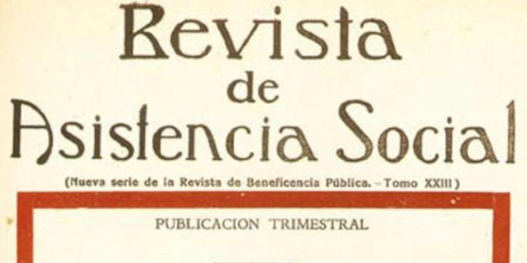 La hospitalización en los Servicios Madre y Niño de la Caja de Seguro Obligatorio