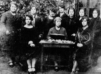 Profesoras de la Escuela de Aplicación, 1912