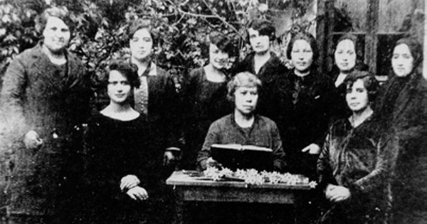 Profesoras de la Escuela de Aplicación, 1912