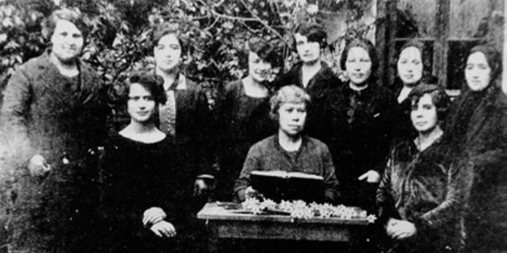 Profesoras de la Escuela de Aplicación, 1912