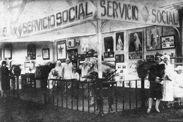 Escuela de Servicio Social en el cincuentenario del Decreto Amunátegui, 1927