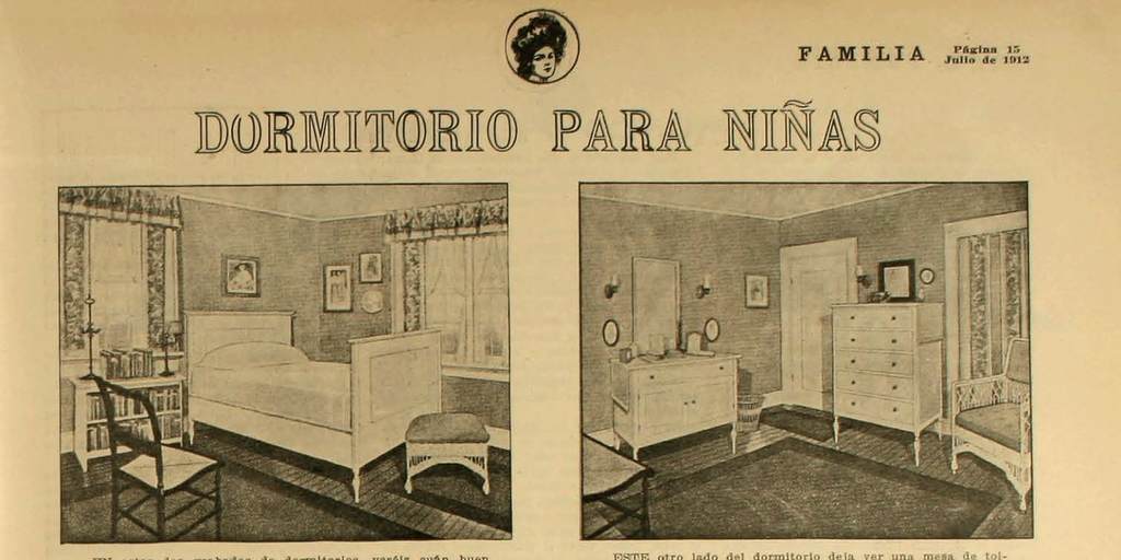 Dormitorio para niñas