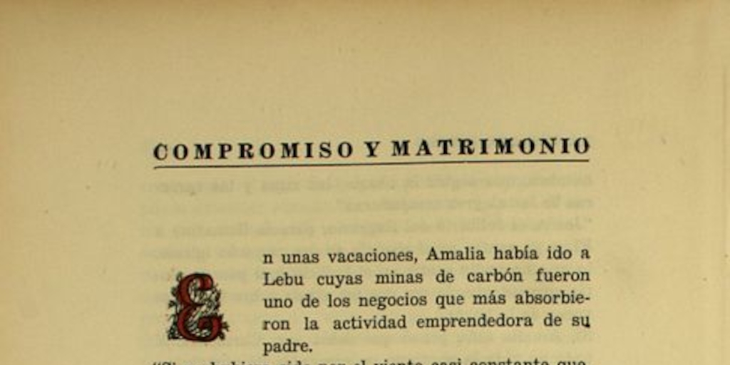 Compromiso y matrimonio