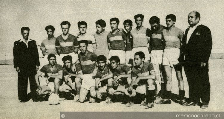 Club deportivo "Mina", de María Elena, 1949