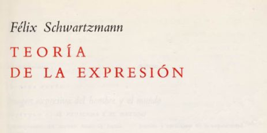 Teoría de la expresión