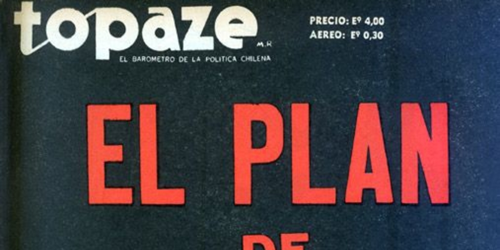 Topaze : n° 1951-1963, abril a junio de 1970