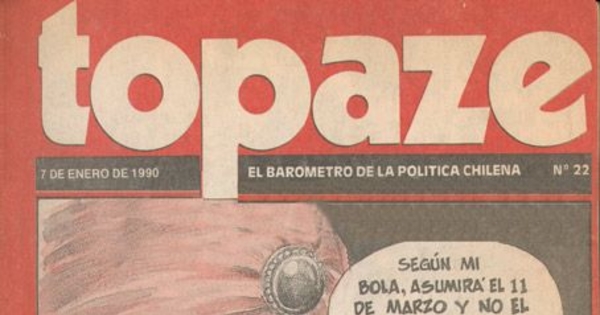 Topaze : n° 22-73, enero a diciembre de 1990