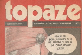 Topaze : n° 22-73, enero a diciembre de 1990