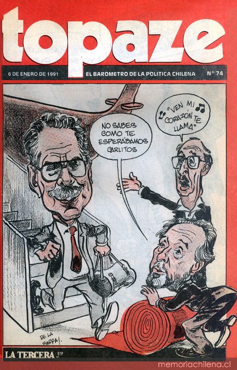 Topaze : n° 74-125, enero a diciembre de 1991