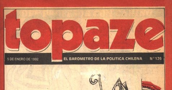 Topaze : n° 126-174, enero a diciembre de 1992