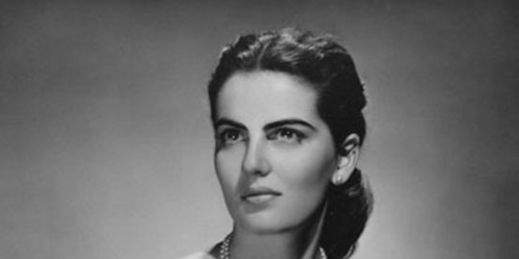 Retrato de Sonia Edwards Eastman, hacia 1945