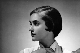 Retrato de Sonia Ortega, hacia 1950