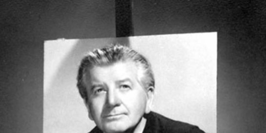 Retrato de Sergio Montecinos, hacia 1950