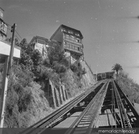 Ascensor Artillería, Valparaíso, hacia 1930