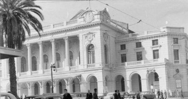 Teatro Municipal de Santiago, hacia 1960