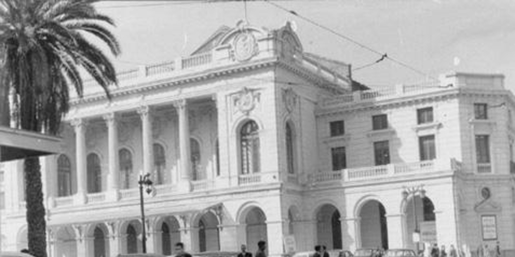 Teatro Municipal de Santiago, hacia 1960