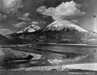 Vista de Volcán, hacia 1960
