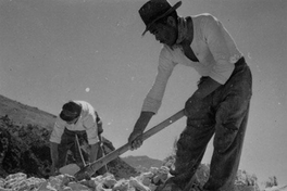 Pirquineros, hacia 1960