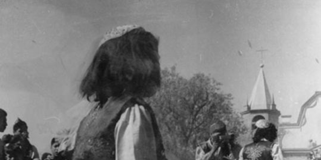 Danzas en fiesta de La Tirana. Ritual del norte de Chile, hacia 1965