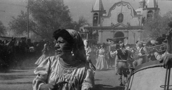 Danzas en fiesta de La Tirana. Ritual del norte de Chile, hacia 1965