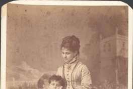 Mujer y niño, ca. 1880