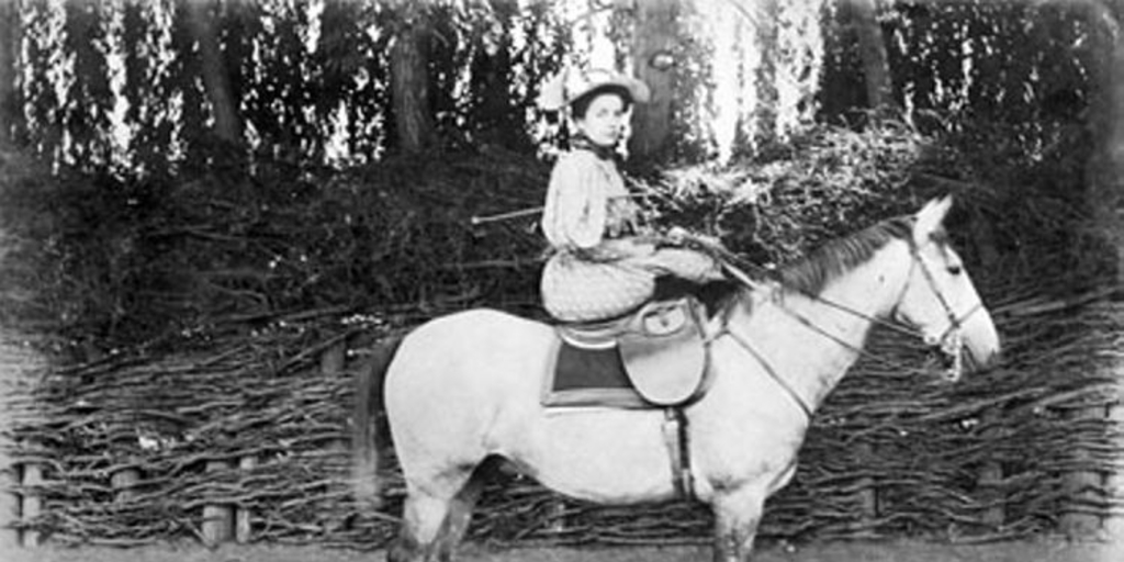 Retrato de Elena Sánchez Errázuriz Echenique, ca. 1898