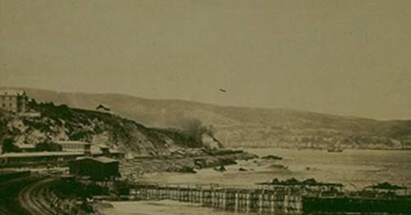 Vista al Puerto de Valparaíso, ca. 1906