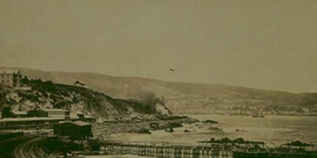 Vista al Puerto de Valparaíso, ca. 1906