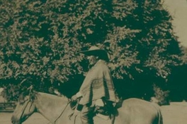 Hombre a caballo, ca. 1906