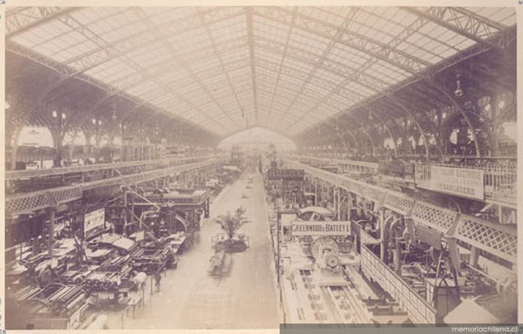 Galería de las máquinas, 1889