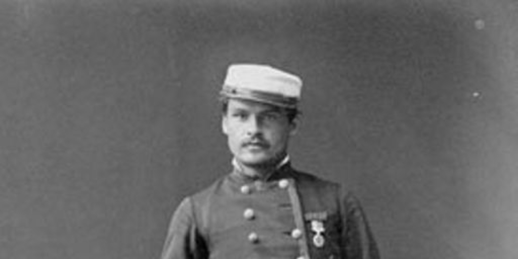 José María Rodríguez, Cabo 1º del Regimiento Valparaíso, ca. 1880