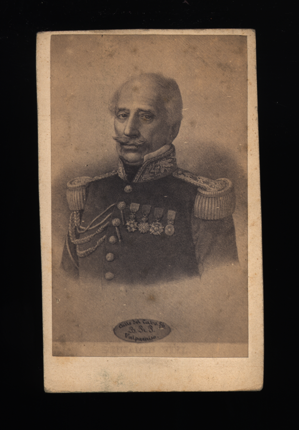 General Benjamín Viel Gomets, ca. 1880