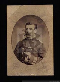 Víctor Luco, Capitán del Regimiento Chacabuco, ca. 1880
