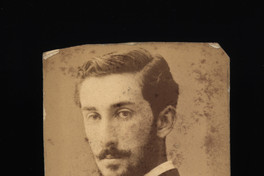 Roberto Aldunate, Teniente de Artillería, ca. 1880