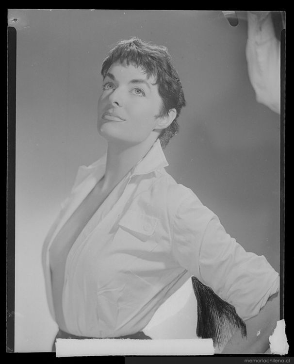 Retrato de Xenia Monty, ca. 1955