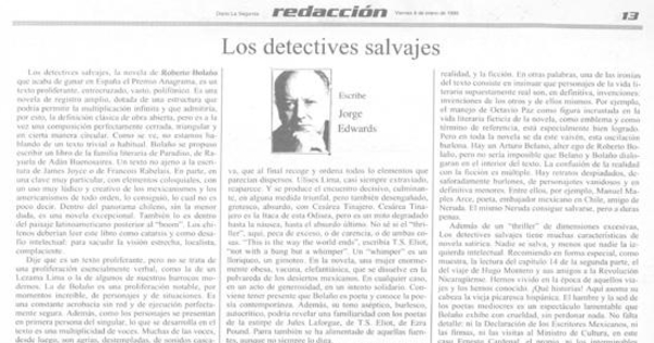 Los detectives salvajes