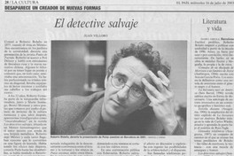 El detective salvaje